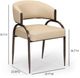 TOV Furniture Tatum Bronze/Taupe Dining Chair-2