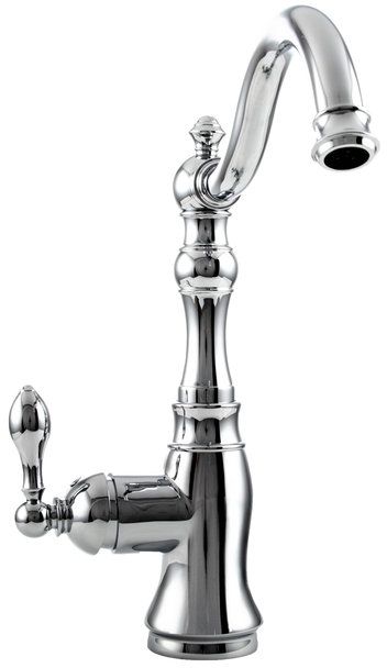 ZLINE Rembrandt Chrome Single Handle Kitchen Faucet and Side Sprayer-0
