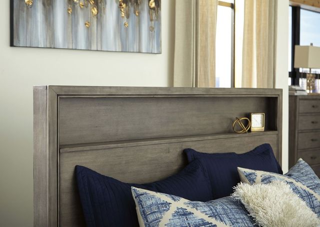 Signature Design by Ashley® Arnett Gray Full Bookcase Bed-2
