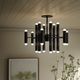 Four Hands Vesta Black Gunmetal Chandelier-1