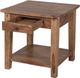 Porter International Designs Tahoe Harvest End Table with Drawer-3