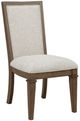 New Classic® Home Furnishings Mariana Gray/Vintage Mocha Upholstered Side Chair-0