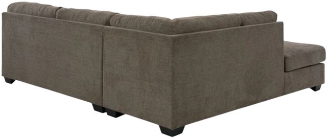 Signature Design by Ashley® Mahoney 2-Piece Chocolate Left-Arm Facing Full Sofa Sleeper Chaise Sectional-1