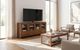 aspenhome® Sandro Brushed Bourbon 66'' Console with 4-Doors-1