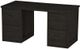 Crate Designs™ Furniture Espresso Lacquer Top Desk-0