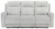 Homelegance® Benton Light Gray Double Manual Reclining Sofa-2
