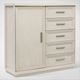 Riverside Furniture Arielle Parchment Door Chest-0