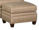 King Hickory Customizable Heather Fabric Ottoman-0