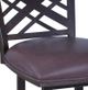 Armen Living Tahiti Brown 30" Bar Stool-1