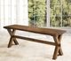 Mazin Furniture Sansa Warm Oak Brown Dining Bench-0