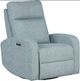 Thriller Natural Beauty Blue Power Recliner-0