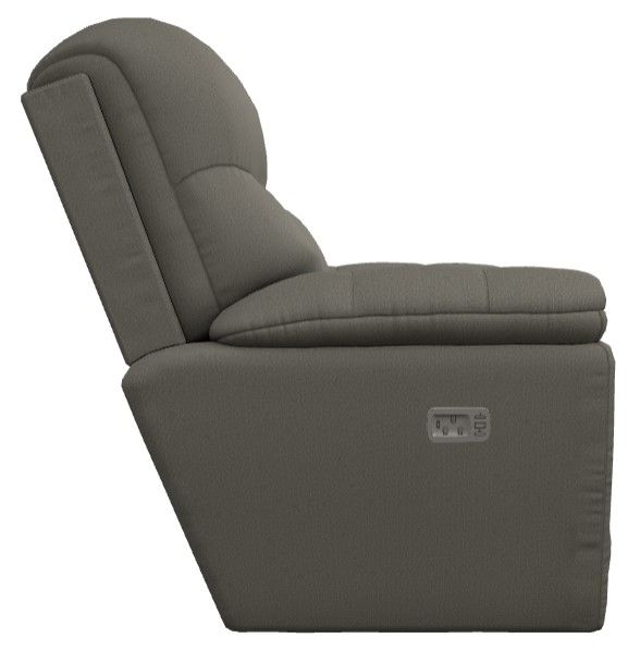 La-Z-Boy® Morrison Silver Power Rocking Recliner with Headrest-2
