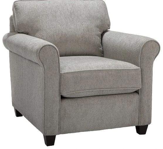 Decor-Rest® Furniture LTD Customizable 2460 Rolled Arm Chair-0