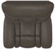 La-Z-Boy® Mateo Charcoal Leather Power Rocking Recliner with Headrest-4