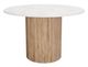Meridian Furniture Oakhill White/Natural Dining Table-2