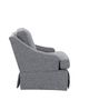 Best Home Furnishings® Ayla Blue Swivel Glider-3