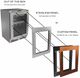 Perlick® G5 Shallow ADA 24" 3.1 Cu. Ft. Panel Ready Glass Door Built-In Wine Cooler-2