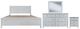 Jofran Inc. Maxton 4-Piece Ivory King Panel Bedroom Set-0