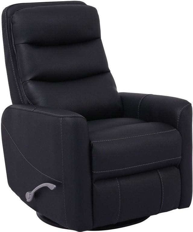 Parker House® Hercules Black Manual Swivel Glider Recliner-0