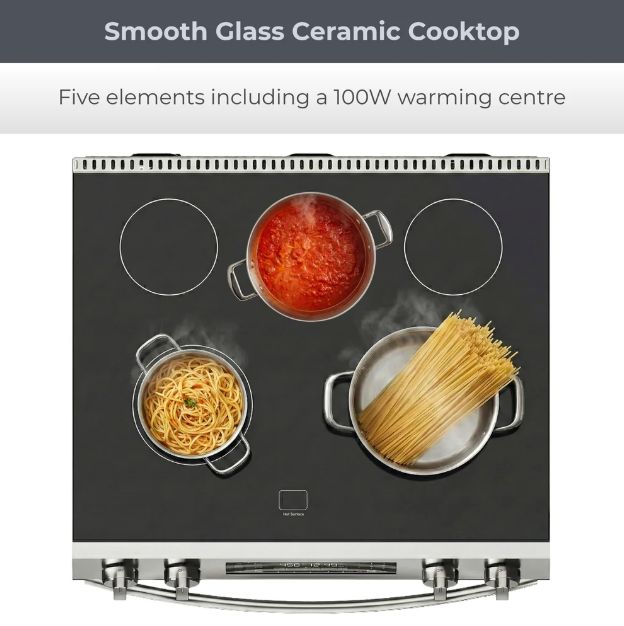 Kenmore® 30" Stainless Steel Freestanding Electric Range with Convection Oven -4