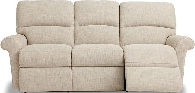 La-Z-Boy® Robin Taupe Power Reclining Sofa with Headrest