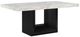 Global Furniture USA D02 7-Piece Black/White Dining Set-4