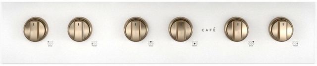 Café™ 36" Matte White Gas Rangetop-1