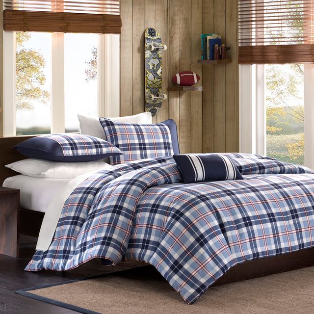 Olliix by Mi Zone Elliot Blue Twin/Twin XL Comforter Set-0