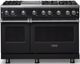 Viking® 5 Series 48" Onyx Pro Style Gas (NG) Range with Polished Chrome Trim-0