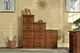 TEI Burnished Walnut 4-Drawer File Cabinet-2