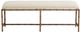 Furniture Classics Anubis Antique Gold/Beige Bench-1
