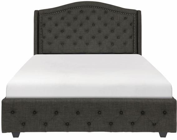 Homelegance® Bryndle Charcoal Queen Bed-1
