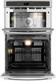 GE Profile™ 27" Stainless Steel Oven/Microwave Combo Electric Wall Oven-1