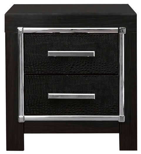 Signature Design by Ashley® Kaydell Black Nightstand-1