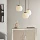 Olliix by Martha Stewart Leroy White/Black Pendant-3