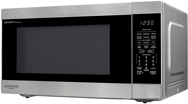 Sharp® Carousel® 2.2 Cu. Ft. Stainless Steel Countertop Microwave-2