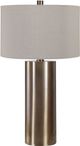 Uttermost® Taria Antiqued Brushed Brass Table Lamp-3