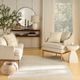 Nourison Home™ Washable Charm Ivory Modern 5'x7' Area Rug-2