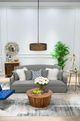 A & B Home Hibbard Grey Sofa-2