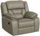 Elements International Engage Corral Gray Motion Manual Recliner-0