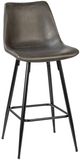 Dovetail Furniture Rufina Black/Dark Gray Counter Stool-0