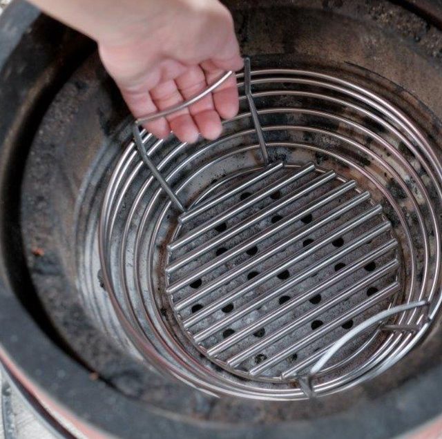 Kamado Joe® Joe Jr.® Stainless Steel Charcoal Basket-1