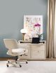 Hooker® Furniture Marlowe Polished Limestone Workstation-2