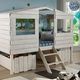 Donco Kids Twin Tree House Loft With Drawers-2