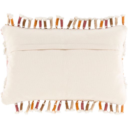 Surya Amaretta Rose 14"x22" Toss Pillow with Down Insert-1