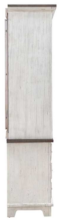 Liberty Furniture River Place Riverstone White/Tobacco Entertainment Center-3