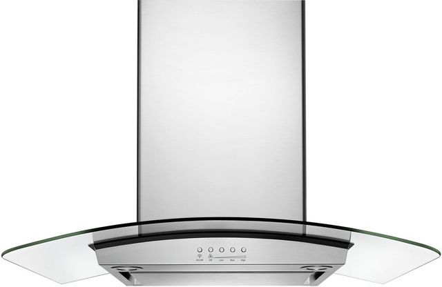 Whirlpool® 36" Glass Island Hood-Stainless Steel-3