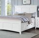 Furniture of America® Castile 4-Piece White Twin Bedroom Set-1