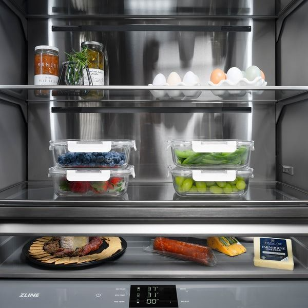 ZLINE 60 in. 32.2 Cu. Ft. Stainless Steel Built In French