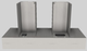 Vent-A-Hood® 60" Stainless Steel Contemporary Wall Mounted Range Hood-4